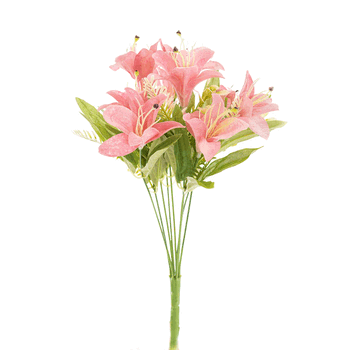 245RS BUQUE LIRIO X9 FLORES COM 40CM