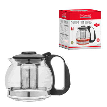 CHLR-007 CHALEIRA VIDRO 1,2L