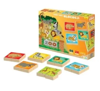 833 QC QUEBRA-CABECA EM BLOCOS ZOO