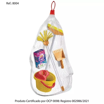 8004 CONJUNTO LIMPEZA COLORS