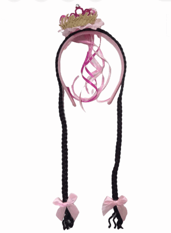 2090 TIARA PRINCESA CHAPEU C/TRANCA