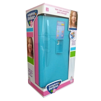 252 GELADEIRA INFINITY ROSA C/AZUL