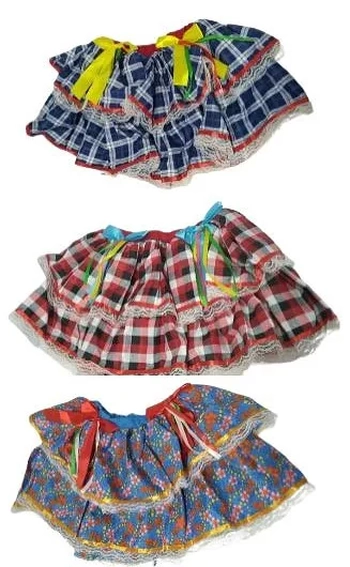 0305 SAIA JUNINA INFANTIL 30CM