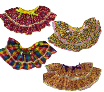 1010 SAIA JUNINA ADULTO 40CM