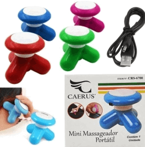 CRS-6700 APARELHO MASSAGEADOR RECARREGAVEL