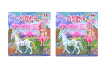 TK-AB2988 BRINQUEDO CONJUNTO BONECA DE PLASTICO