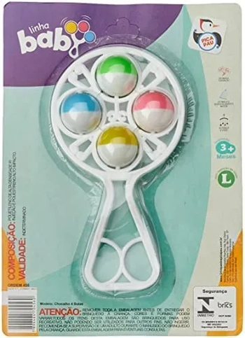 456 CHOCALHO 4 BOLAS