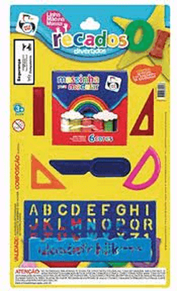 757 MASSINHA RECADOS DIVERTIDOS