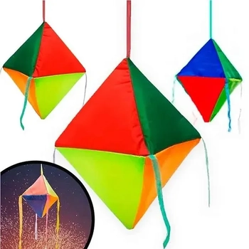 0208 BALAO DECORATIVO NYLON COLORIDO PEQ