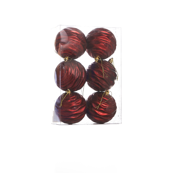 12987 BOLA DECORADA MT VM X6 8CM