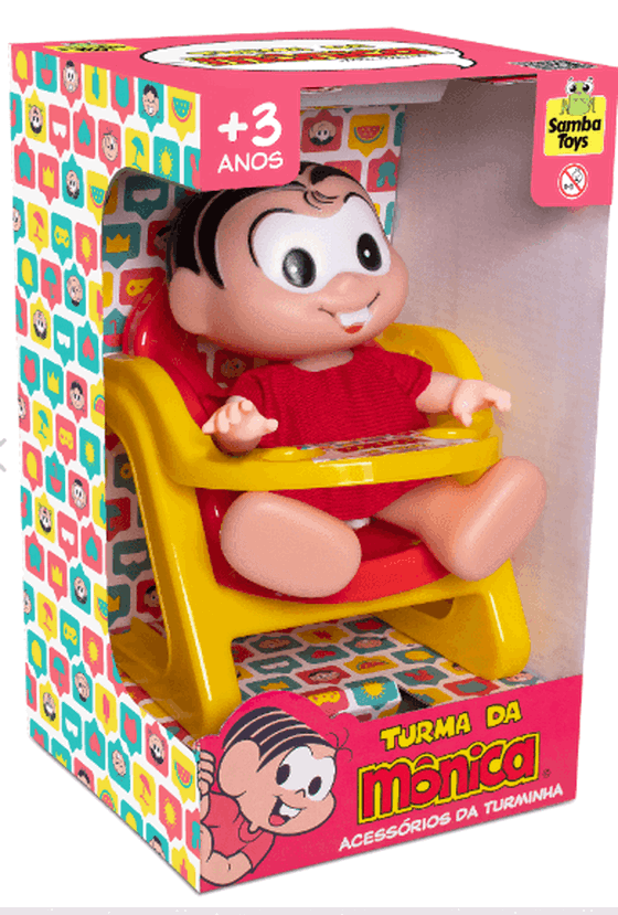 1111 MINI CADEIRA DE PAPINHA TURMA DA MONICA