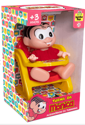 1111 MINI CADEIRA DE PAPINHA TURMA DA MONICA