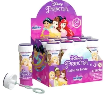 834011.1 BOLHA 60ML C/JOGO PRINCESA C/12