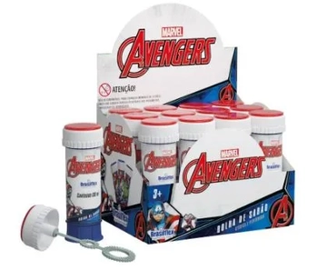 834015.1 BOLHA 60ML C/JOGO AVENGERS C/12