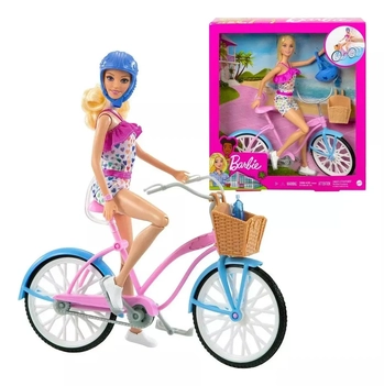HBY28 BB BONECA C/BICICLETA