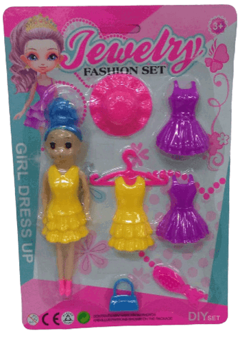 ASH-15.4834 BONECA COM ACESSORIOSS