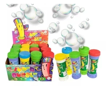 1018 BOLHA DE SABAO SUPER BUBBLE S/JOGO 50ML COM 12