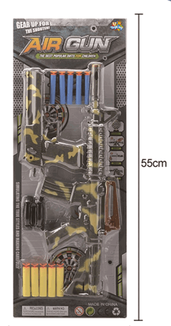 TK-AB3362 BRINQUEDO PISTOLA LANCA PROJETEIS
