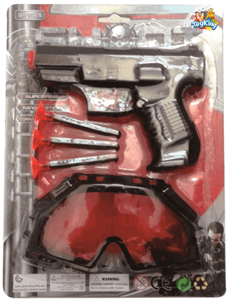 TK-AB2651 BRINQUEDO PISTOLA LANCA PROJETEIS