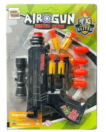 TK-AB3058 BRINQUEDO PISTOLA LANCA PROJETEIS