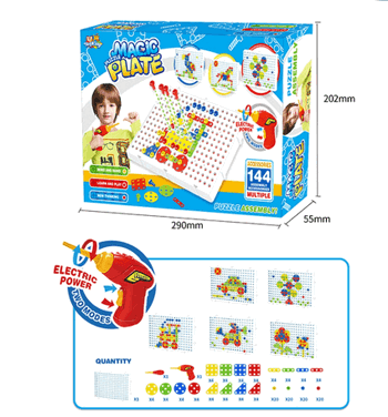 TK-AB3337 BRINQUEDO CONJUNTO FERRAMENTA DE PLASTICO