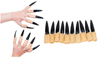 13181 DEDOS C/UNHAS POSTICO P/FESTA