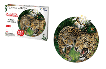 0936 QC QUEBRA-CABECA REDONDO ONÇA 500PCS PREMIUM