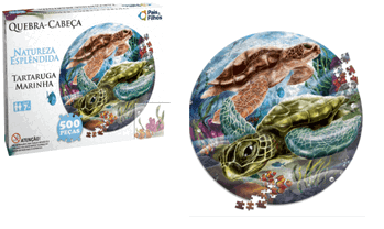 0937 QC QUEBRA-CABECA TARTARUGA 500PCS PREMIUM