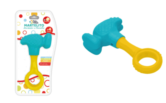 10837 MARTELITO - MORDEDOR E CHOCALHO