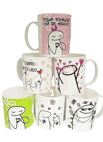 C261-MF CANECA MEMES SORTIDOS 350ML
