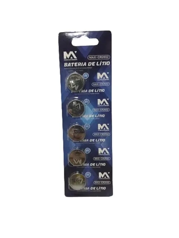 MAX-CR2032 PILHA DE LITIO ELETRICA