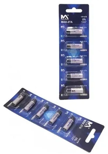 MAX-27A PILHA DE LITIO ELETRICA TIPO 12V-27A