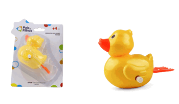 4052 BRINQUEDO PARA BANHO PATINHO