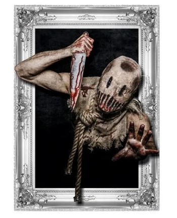 833 PAINEL 3 D ESPANTALHO