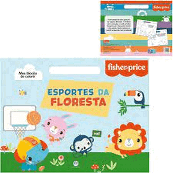 9788538094814 MEU BLOCAO DE COLORIR FISHER PRICE