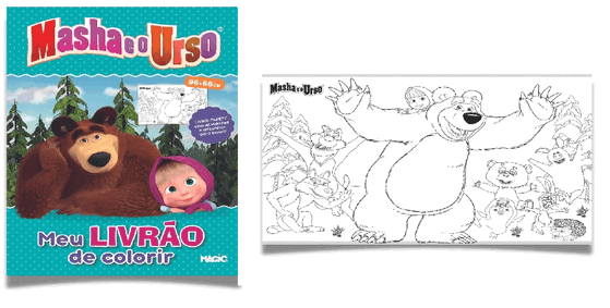 9788538094906 LIVRO TAPETE MASHA E O URSO