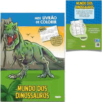 9788538094937 LIVRO TAPETE MUNDO DOS DINOSSAUROS