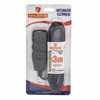 57 EXTENSAO PP PLANO 3X0,75X3,0M ATE 220V-PR