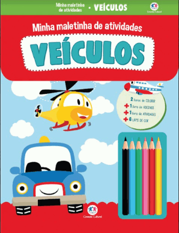 02249 MALETINHA C/ LAPIS  MALETA VEÍCULOS