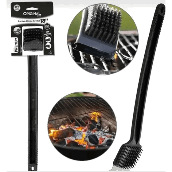 SL0174 ESCOVA LIMPA GRELHA PREMIUM