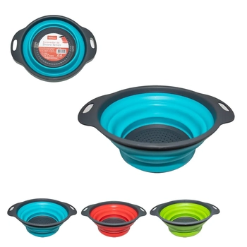 6946 ESCORREDOR DE SILICONE REDONDO RETRATIL C/ALCA