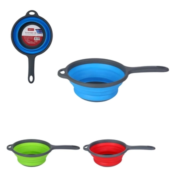 6950 ESCORREDOR DE SILICONE REDONDO RETRATIL C/ALCA