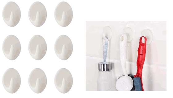 14542 GANCHO AUTOAD DE PLASTICO/METAL 9X3,5CM