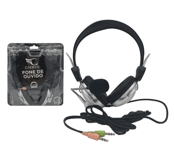 CRS-1333 FONE DE OUVIDO C/ MICROFONE C/ FIO