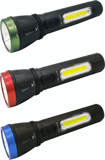 CRS-3223 LANTERNA MANUAL RECARREGAVEL