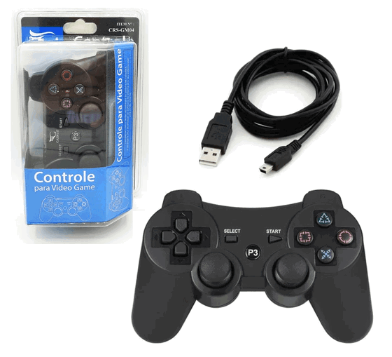 CRS-GM04 CONTROLE C/ FIO P/ VIDEO GAME