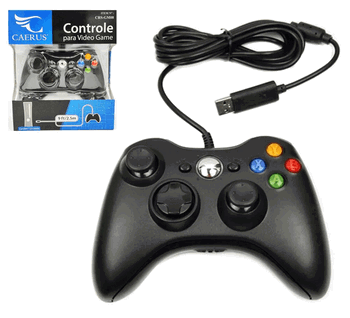 CRS-GM08 CONTROLE C/ FIO P/ VIDEO GAME