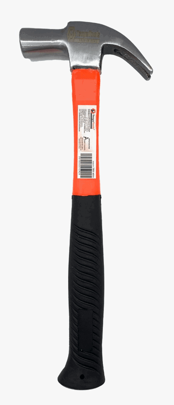 TRY-6016 MARTELO DE METAL C/ CABO EMBORRACHADO