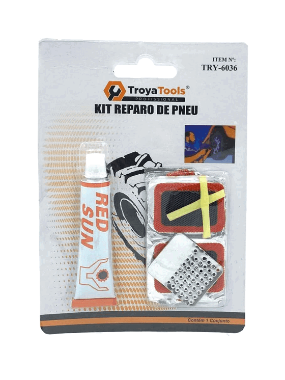 TRY-6036 CONJUNTO P/ REPARO DE PNEU