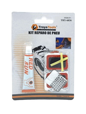 TRY-6036 CONJUNTO P/ REPARO DE PNEU